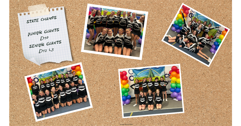 CHEER STATE CHAMPIONS!